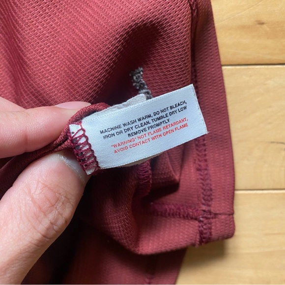 Patagonia Vintage Maroon Athleisure Tee - Picture 7 of 10